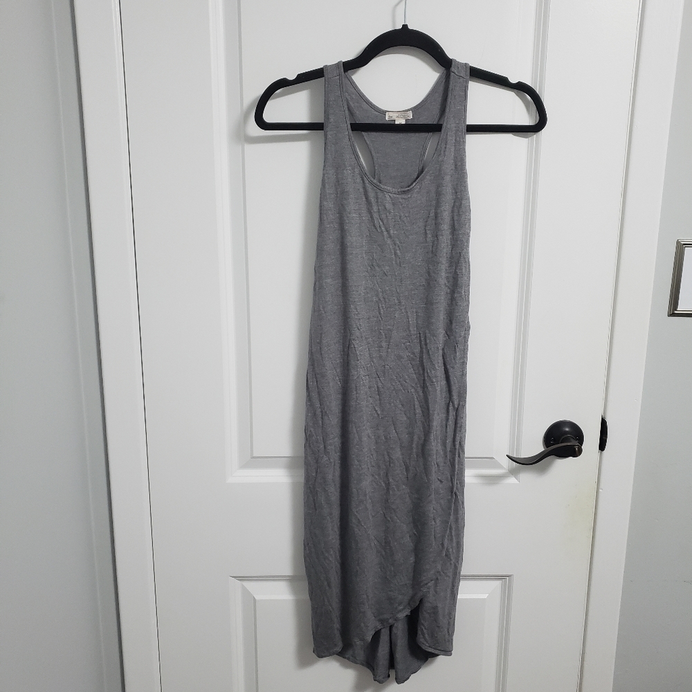 GAP Grey Sleeveless Tulip Dress